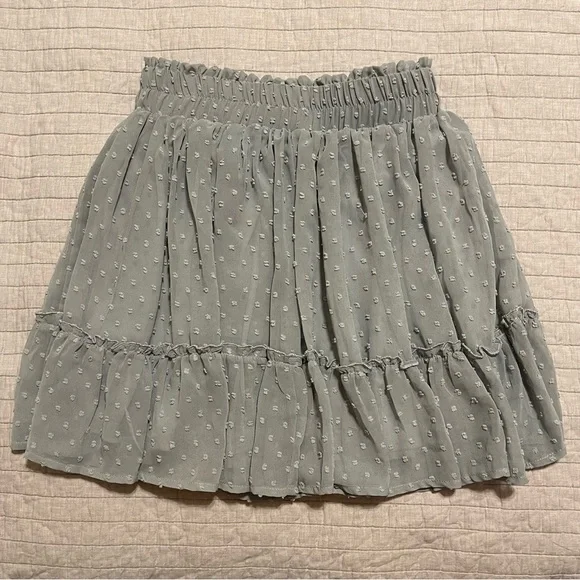 Entro Girls Gray Tulle Skirt Size Small - Picture 9 of 9
